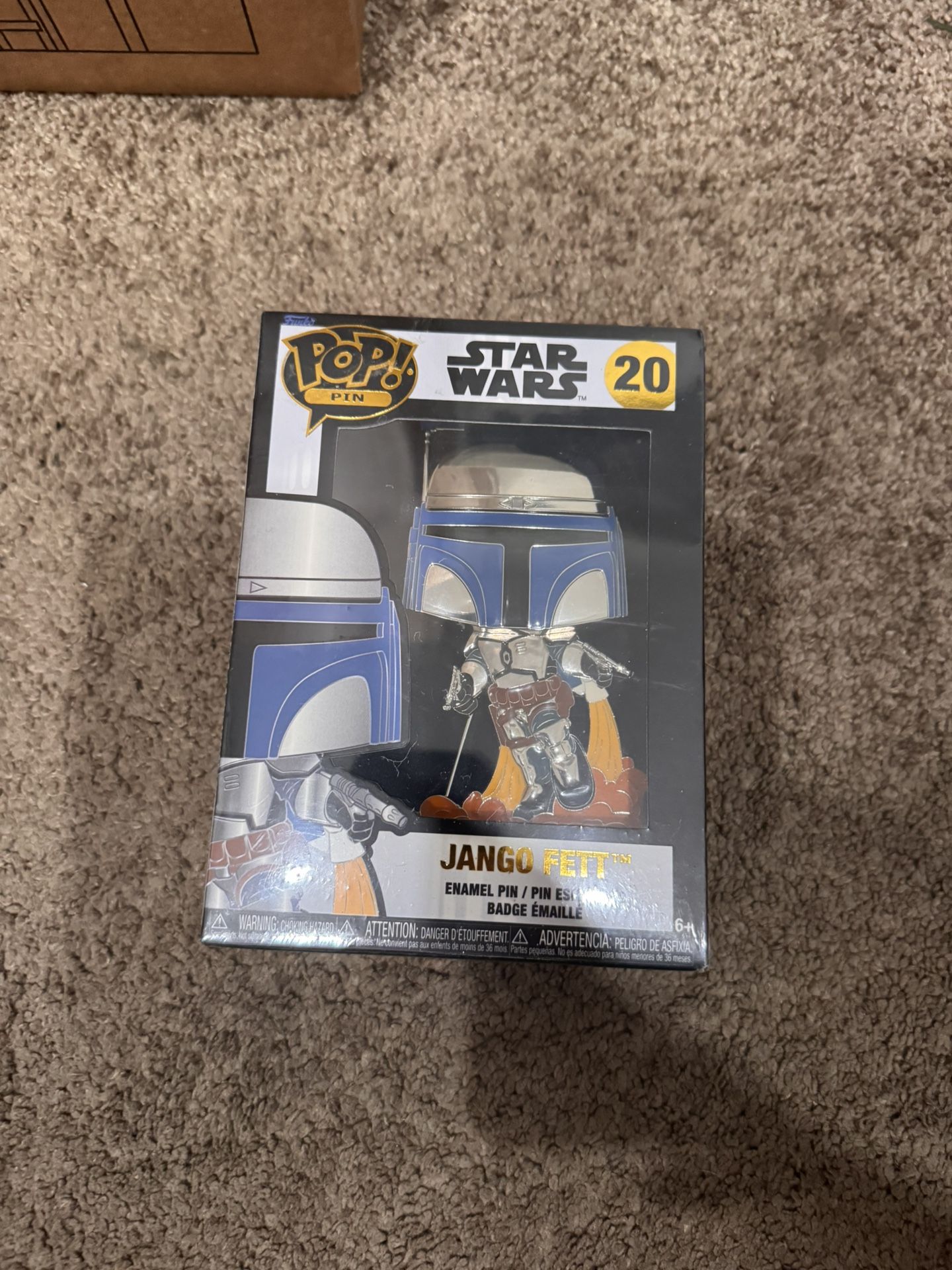 JANGO FETT FUNKO PIN