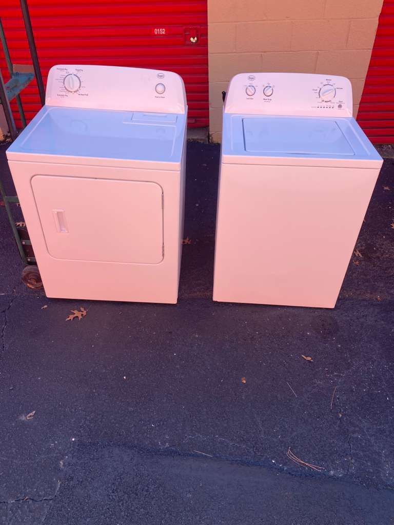 Washer And Dryer. 