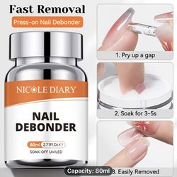 New sealed Nail Debonder to remove faux nails and gel