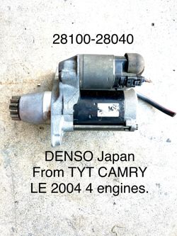 Starter Fits Toyota Lexus Scion 12V 2.4L 3.3L 3.5L Camry Highlander RAV4 Sienna PLEASE Research description 