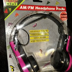 Street Beat AM/FM Sports Headphone Radio Model 882 Jogger