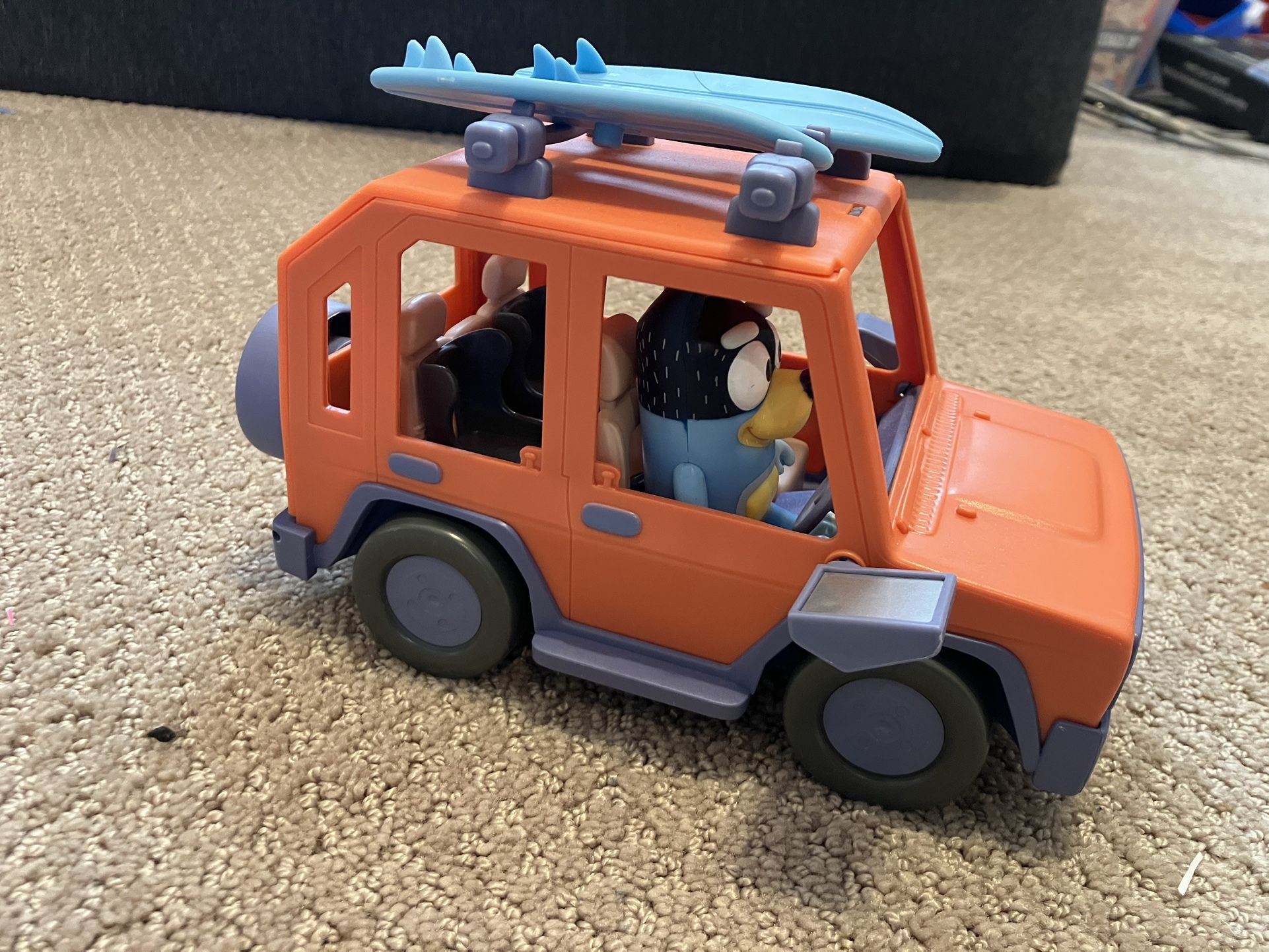 Bluey Car and Figurine