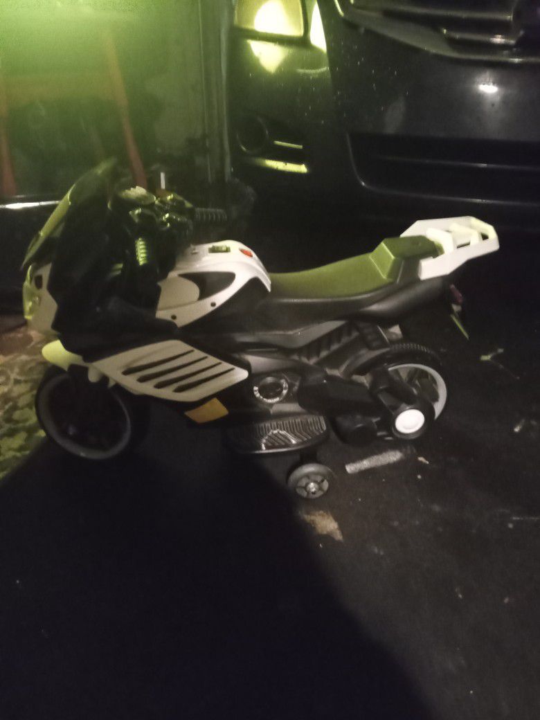Kids Rechargeable Motorcycle 