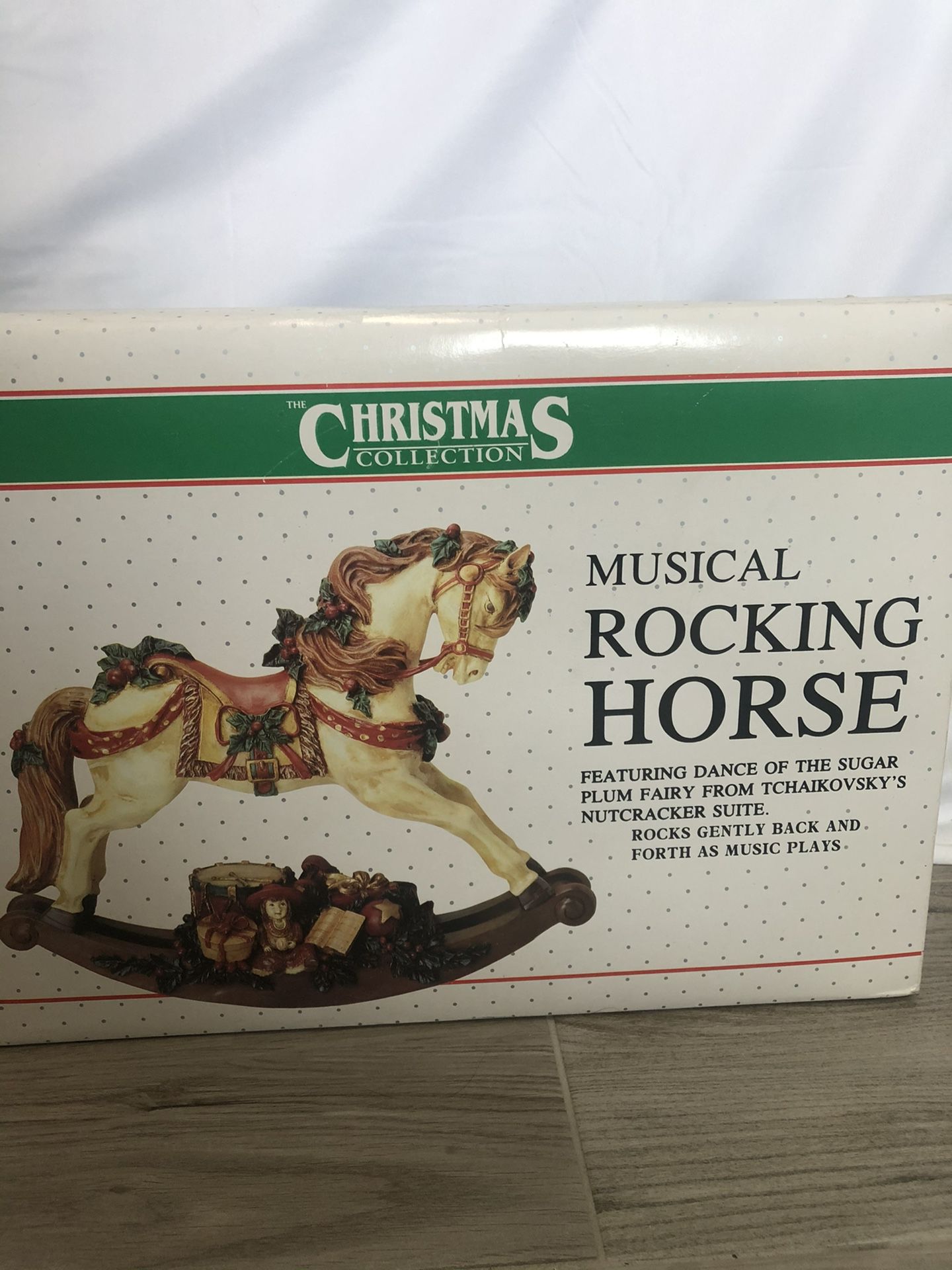 Christmas Musical Rocking Horse Vintage