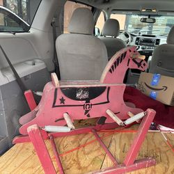 1940’s 50’s wonder rocking horse