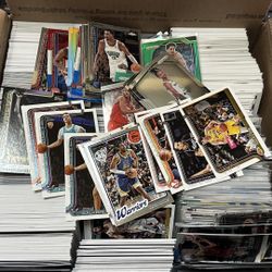 4 Large Priority Boxes Of Trading Cards (NBA, MLB, WNBA, Soccer, NFL, Star Wars, OP & DBZ) 