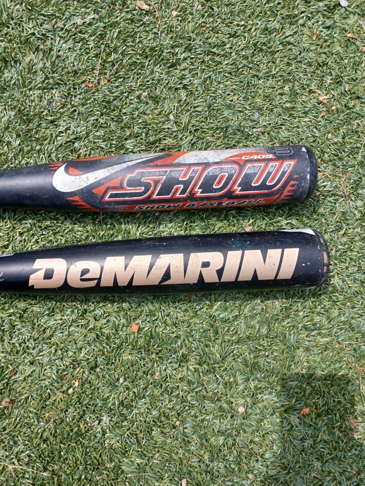 DeMarini And Show Baseball Bats