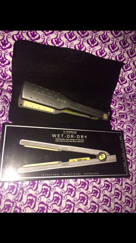 T3 Tourmaline Wet Or Dry Ionic Ceramic Straightener