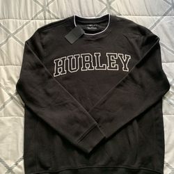 Hurley Mens Fleece Crew Pullover