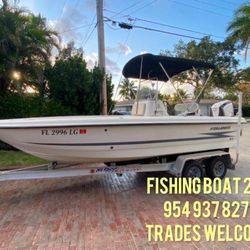 24 Ft Hydro Sports Fishing Boat Sale Or Trade 28k