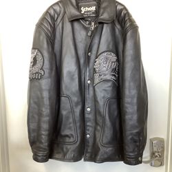 Schott Leather NYC Leather Jacket 2XL 