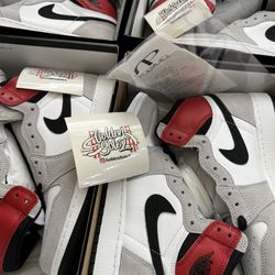 JORDAN 1 HI ‘SMOKE GREY’ $220