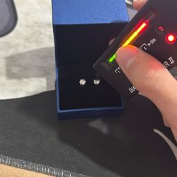 MOISSANITE STUD EARRINGS 0.5ct