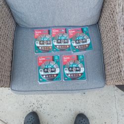 makita 4 1/2 inch diamond blades 5 blades 