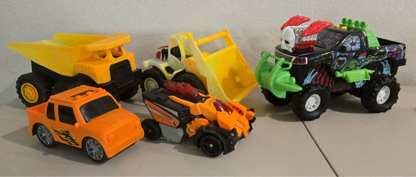 Huge Boy's Toy Vehicle Bundle -  Dump Truck & VTech Dino!