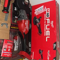 Brand new M18 Milwaukee fuel grinder