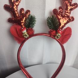Red Reindeer Antlers