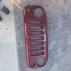 Jeep Wrangler 2008 Grill Red