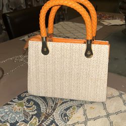 Orange Small Purse