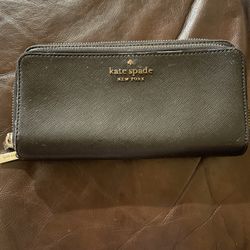 black kate spade wallet