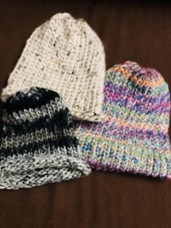 Homemade beanies $8