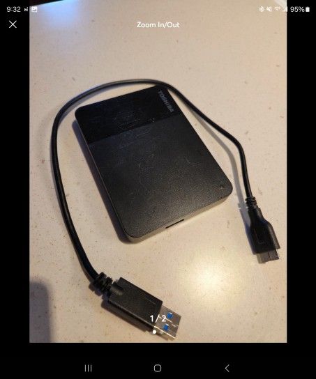 Toshiba Canvio 1 TB Hard Drive