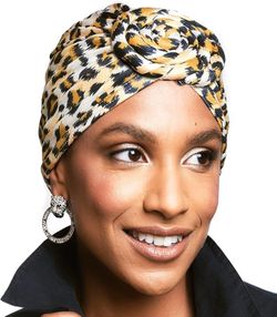 12 Olivia Sylx Pre-tied Turban