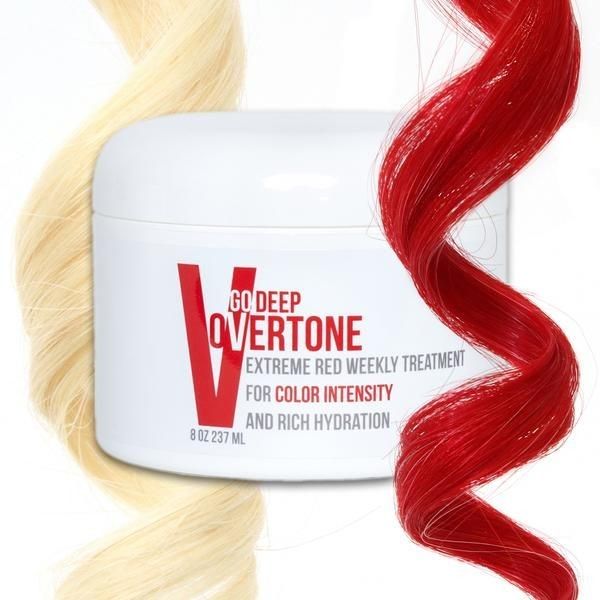 Overtone Extreme Red Color Treatment Deep Conditioner