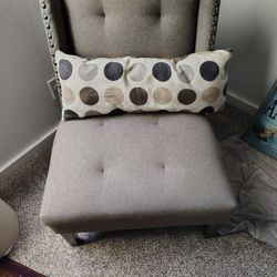 Microfiber Studded Chair