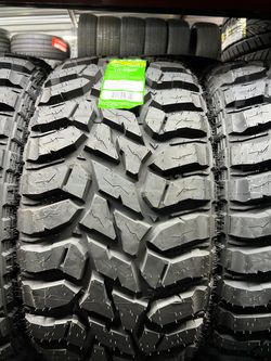 New Mud Terrain Tires with Aggressive Tread