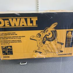 DeWalt 12” Double Bevel Sliding Compound Miter Saw Brand New 