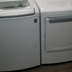 LG HE WASHER ELECTRIC DRYER WORKS GREAT 