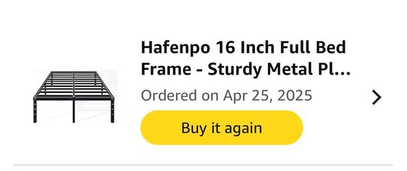 Full Metal Bed Frame