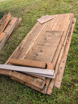 Free Pressure treated plywood and lumber