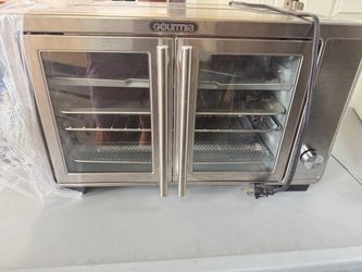 Gourmia French Door Air Fryer Toaster Oven