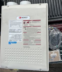 Noritz NRC98-DV-NG 9.8 GPM 180000 BTU Gas Tankless Water Heater for Sale in  Houston, TX - OfferUp