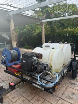 Pressure Washing Trailer
