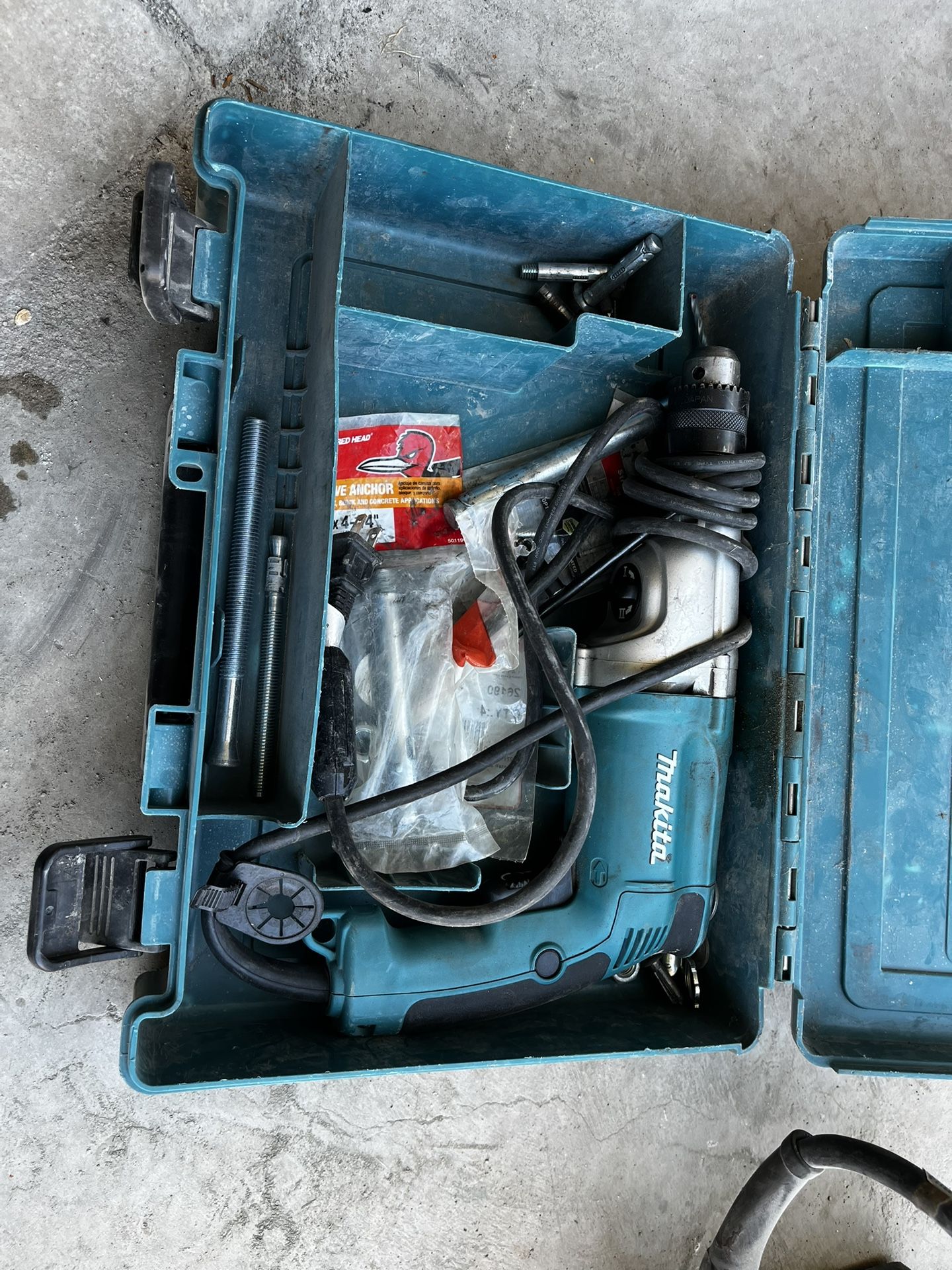 MAKITA HP2050 3/4" HAMMER DRILL, TEAL