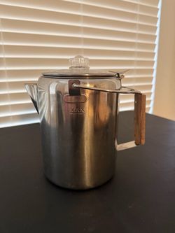 Stainless steel coffee pot