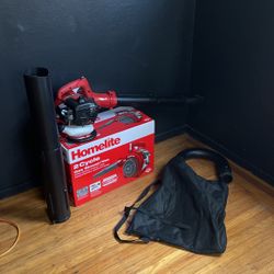 Homelite 2 Cycle Gas Blower/ Vacuum 