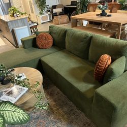Modern Green Sectional