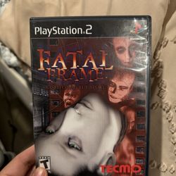 Fatal Frame 1 PS2 Complete