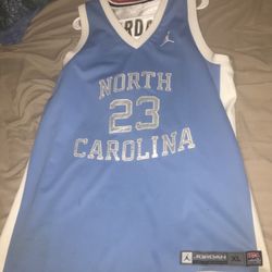 Michael Jordan 2 way *NC college//USA nba*jersey  size XL men