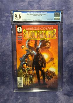 Star Wars Shadows of the Empire #1 1996 CGC 9.6 WP 1st App Of Dash Rendar