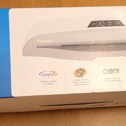 Fellowes Rhea 125 12.5 Laminator  New