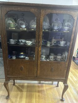 Vintage Glass Cabinet