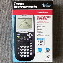 TI-84 Plus Graphing Calculator