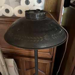 antique lamp needs glass bulb