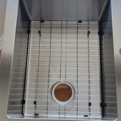 Glacier Bay Stainless Steel 2-hole Dual Mount Sink 22"×25"×9" For Kitchen Utility RV Prep Bar