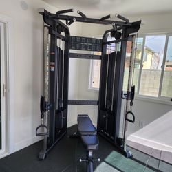 FUNCTIONAL TRAINER🔹SPORTS FITNESS GYM EQUIPMENT 